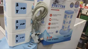 Universal Extension 12 Ports,3 USB Ports,3m Cable