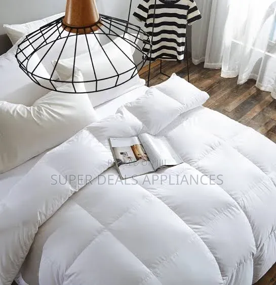 White Bidded Cotton Duvet