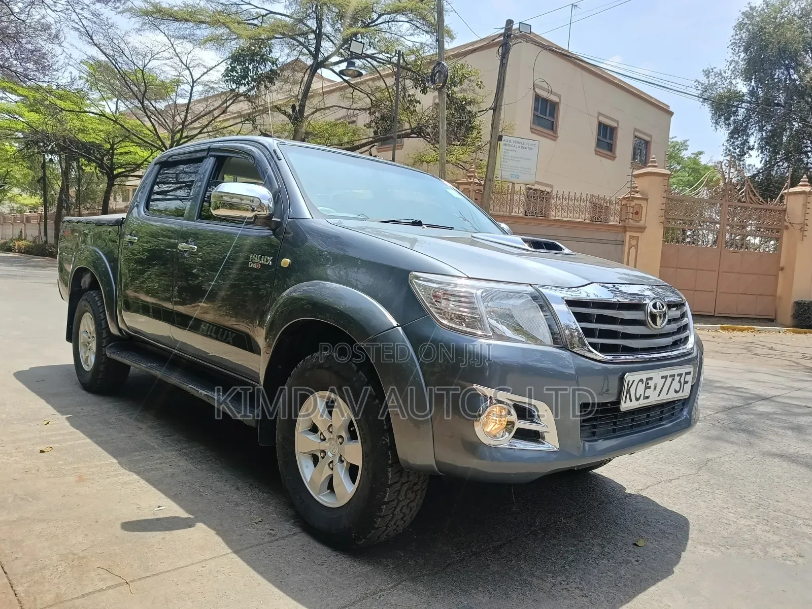 Toyota Hilux 3.0 D-4D Double Cab 2008 Gray