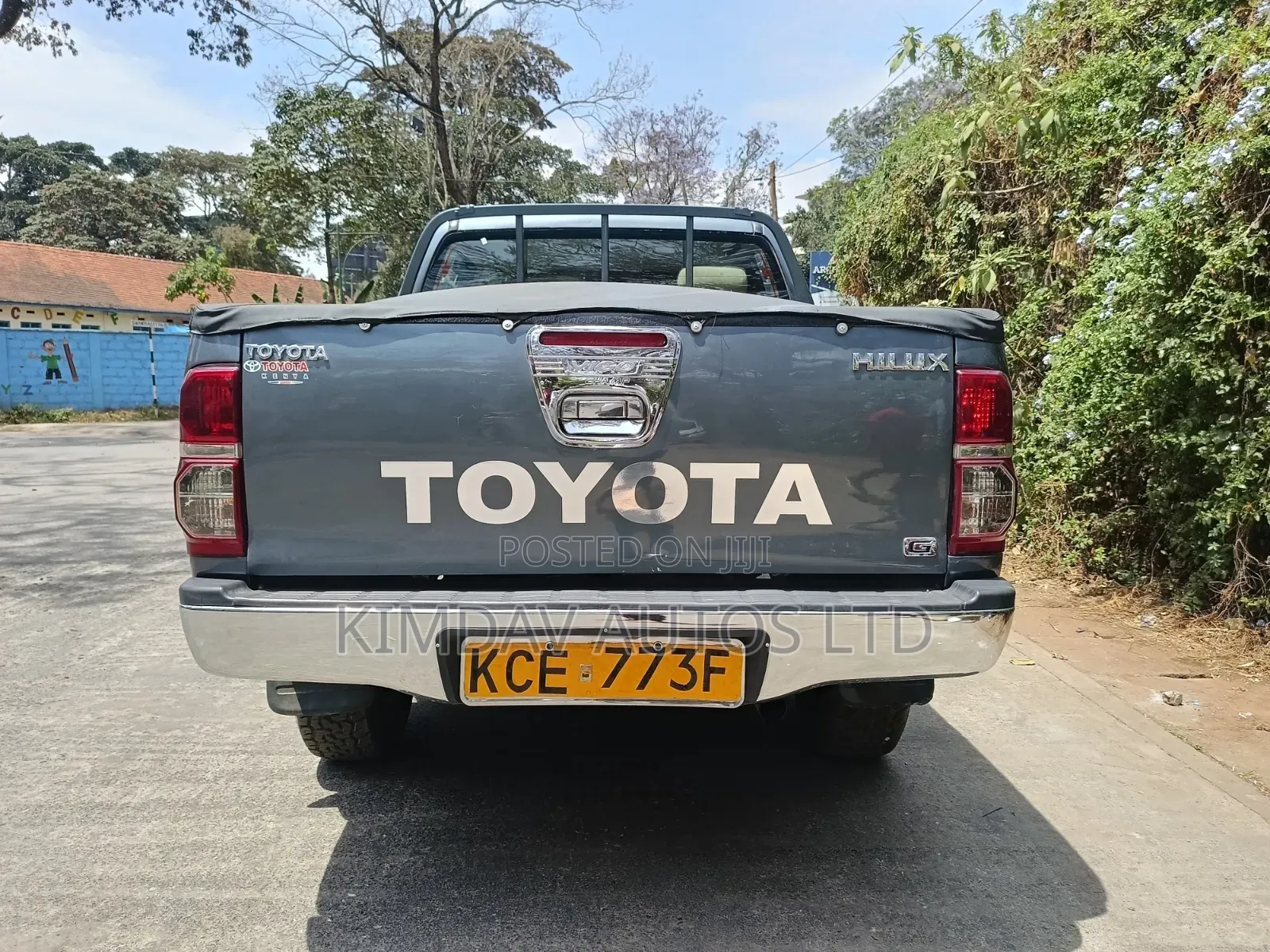 Toyota Hilux 3.0 D-4D Double Cab 2008 Gray