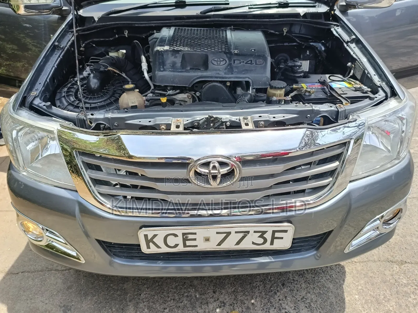 Toyota Hilux 3.0 D-4D Double Cab 2008 Gray
