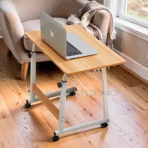 Bedside Laptop Desk Table With Wheels for Study Work or Meals