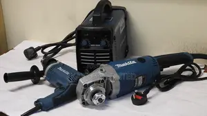 Makita Welding Machine 500A + 9 Inch Angle Grinder + Electric Drill