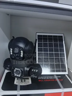 4G Solar Triple Lens CCTV Camera for Wide Outdoor Property Protection.