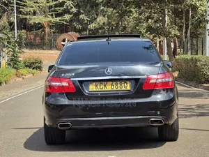 Mercedes-Benz E250 2012 Black
