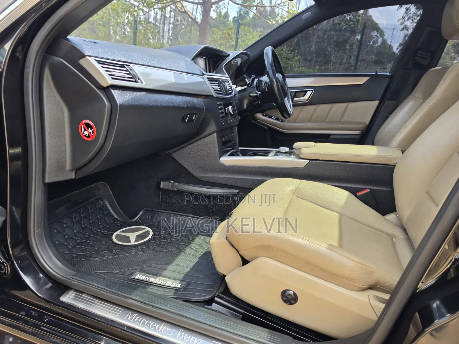 Mercedes-Benz E250 2012 Black