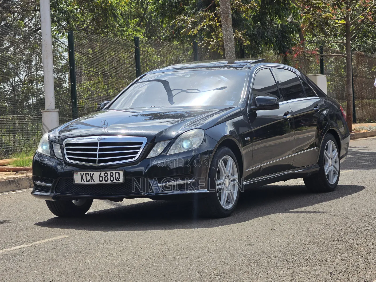 Mercedes-Benz E250 2012 Black