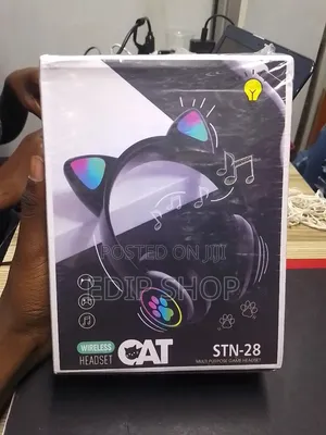 Black Kids Wireless Headset
