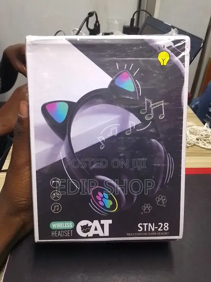 Black Kids Wireless Headset