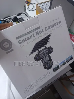 Outdoor Wide Area 4G Triple Lens CCTV Camera With Solar Power.