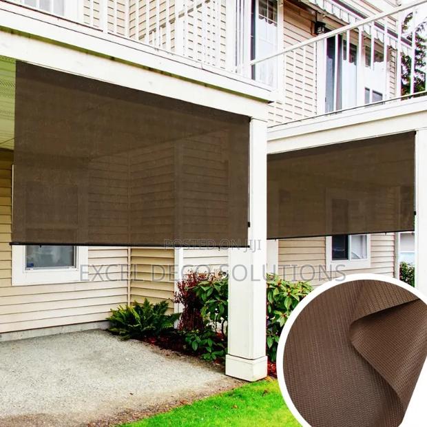 Sunscreen Roller Blinds – Elegant Window Sun Control - main view