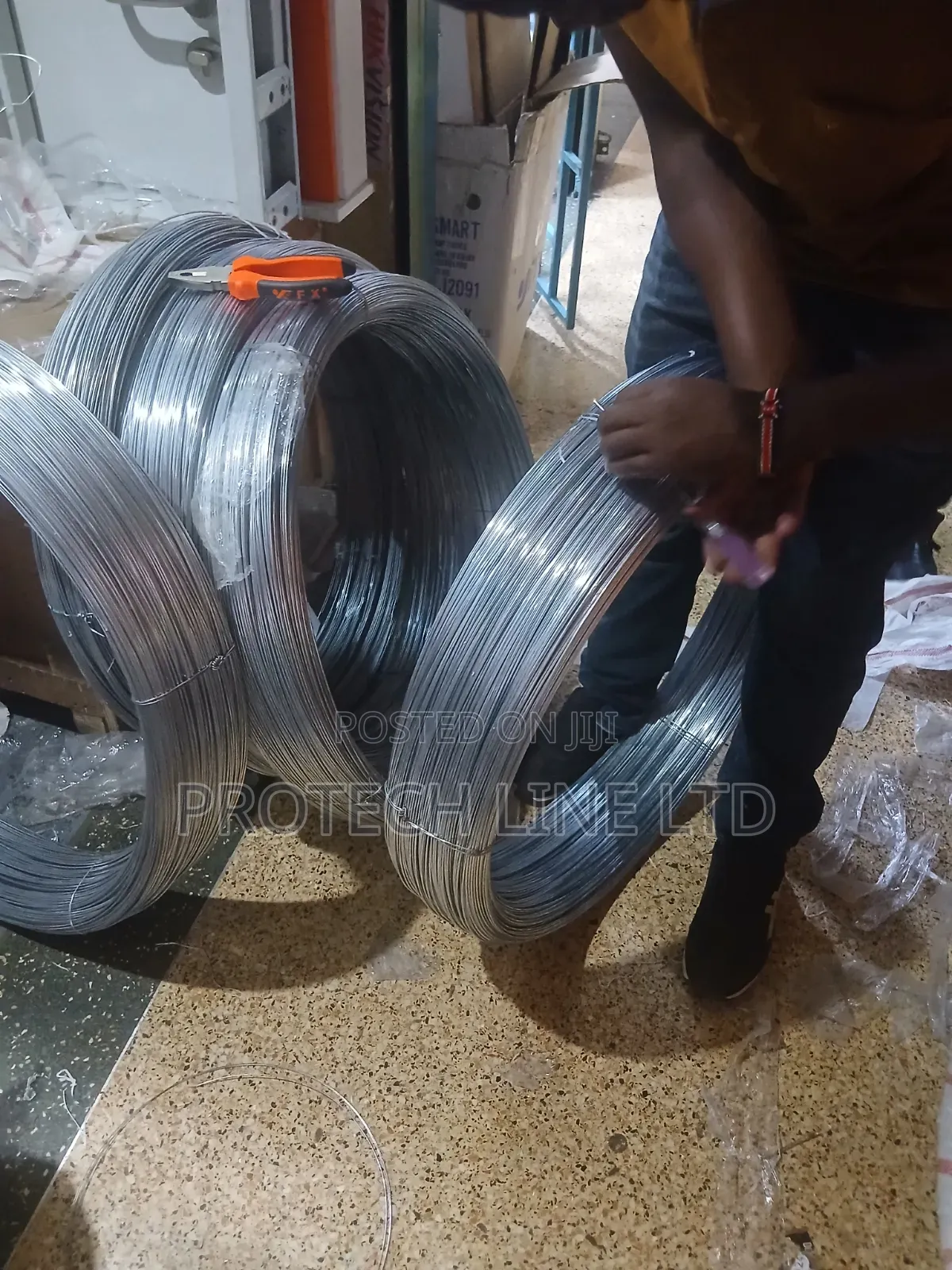 Electric Fence Wire 2.5mm HT 1000m-Galvanized