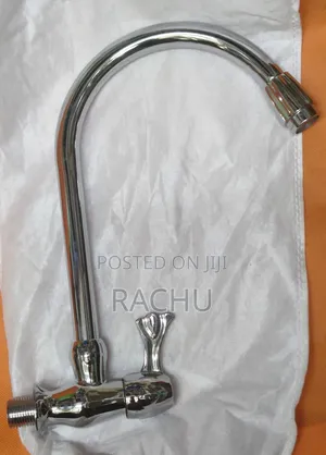 Wall Mount Silver Sink Tap