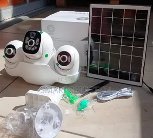 Triple Screen V380 Pro Solar Security Camera With PTZ