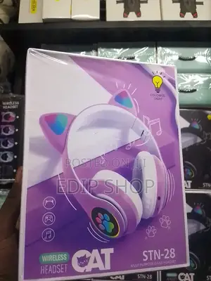 Purple Wireless Kids Headphones
