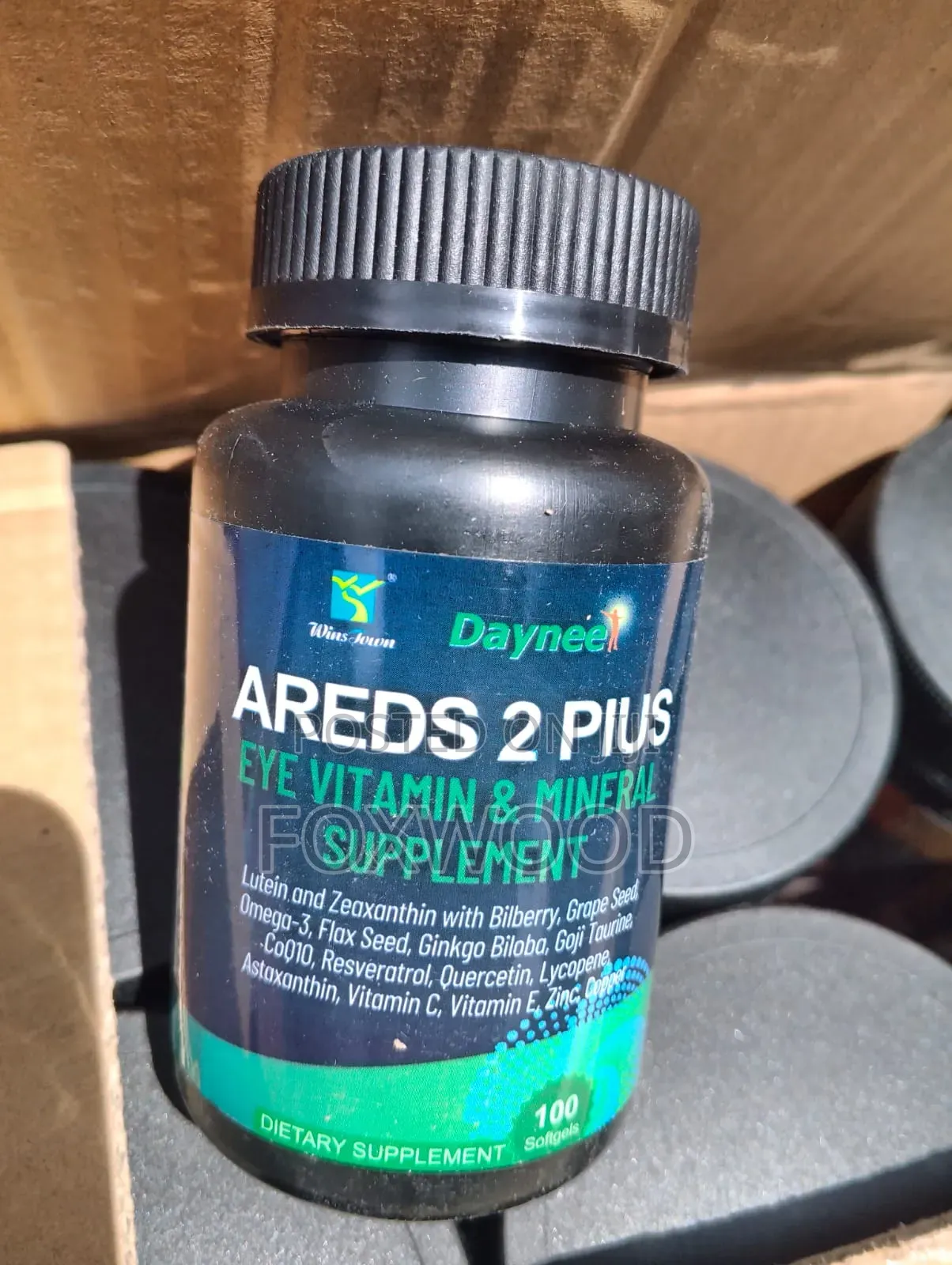 Daynee AREDS 2 Plus Eye Vitamin & Mineral Supplement (100 Softgels)