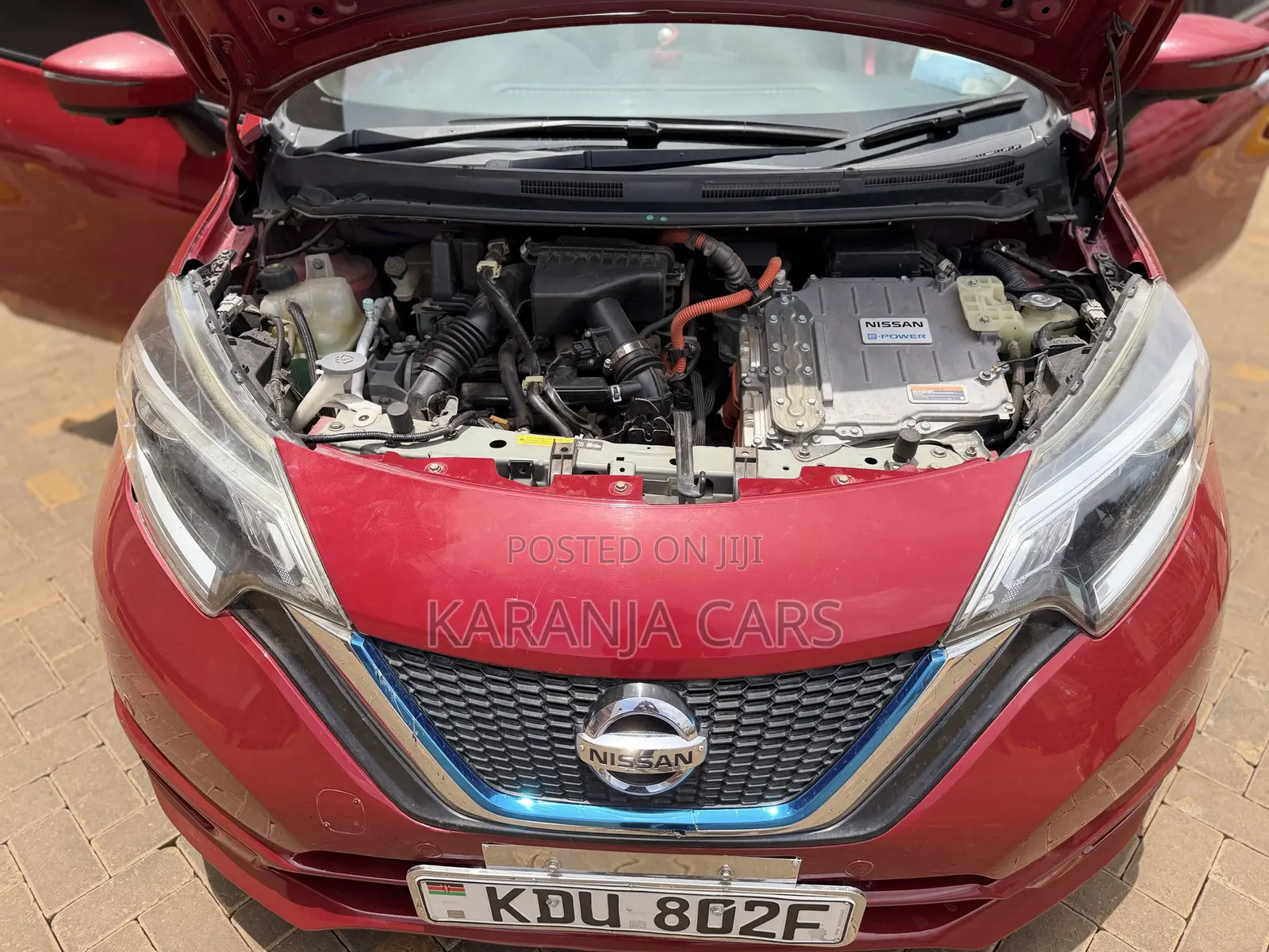 Nissan Note 1.2 Hybrid 2018 Red