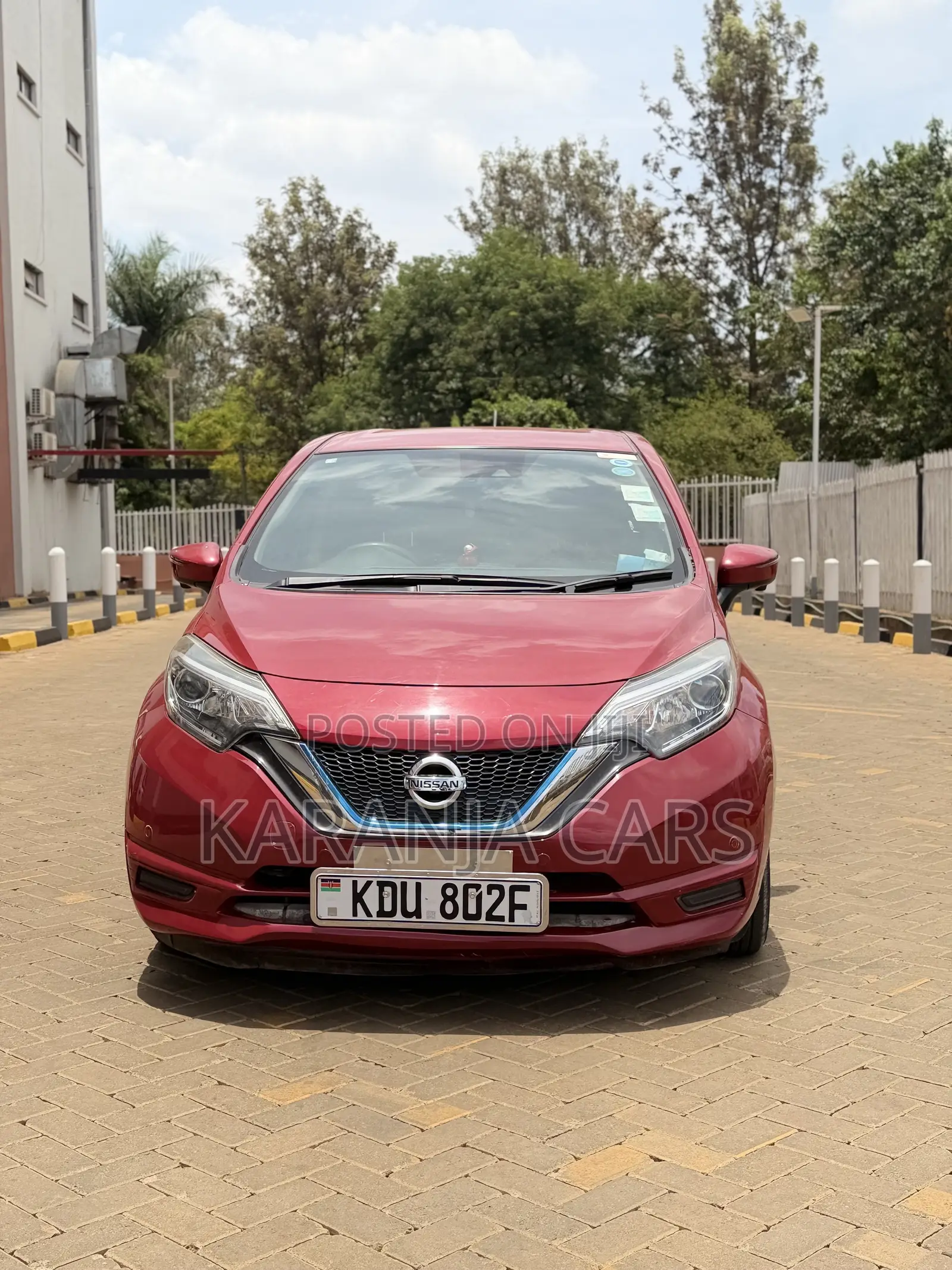 Nissan Note 1.2 Hybrid 2018 Red
