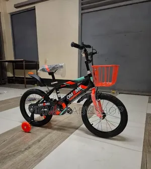 Kids Bike With Supporting Wheels Size 16