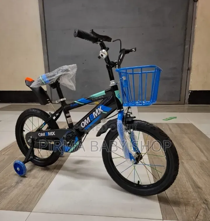 Kids Bike With Supporting Wheels Size 16