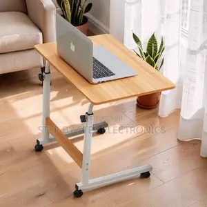 Multipurpose Laptop Desk With Adjustable Height and Easy Storage