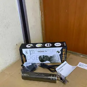 Barber Shaver Trimmer Beard Men Hair Cutting Machine Vintage T9