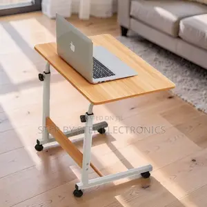 Multipurpose Laptop Desk With Adjustable Height and Easy Storage