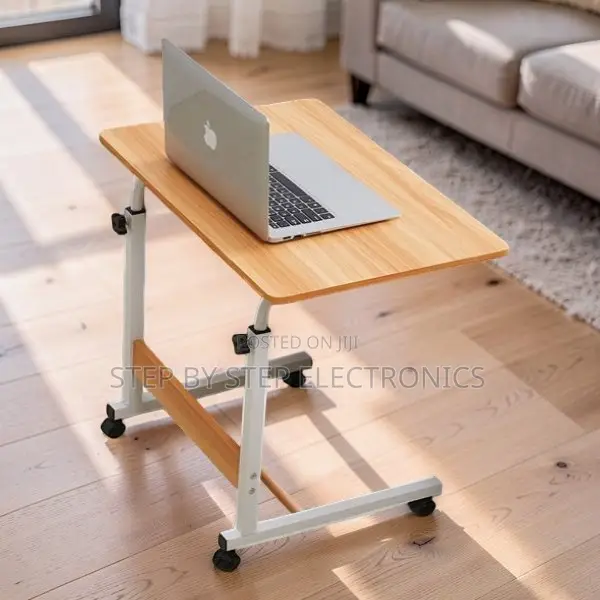 Multipurpose Laptop Desk With Adjustable Height and Easy Storage