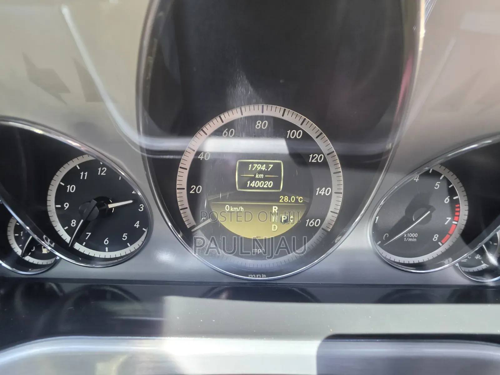 Mercedes-Benz E250 2015 Black