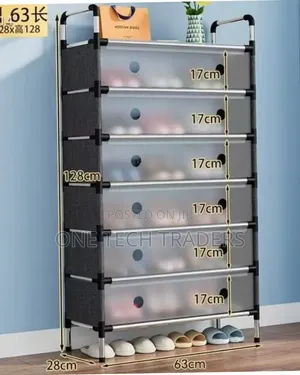 Enclosed Shoerack 7tier