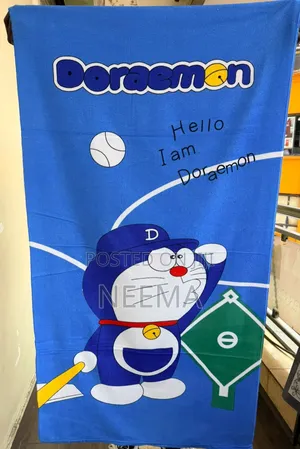 Kids Cartoon Themed Towels