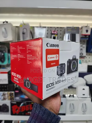 Canon EOS M50 Mark II Mirrorless Digital Camera 15-45mm Lens(open Box)