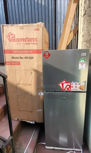 Ramtons Rf 329 188ltrs No - Frost Double Door Refrigerator