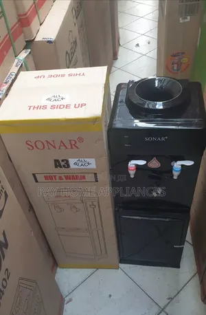 Black Hot and Normal Water Dispenser