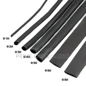4mm Black Heatshrink Tube