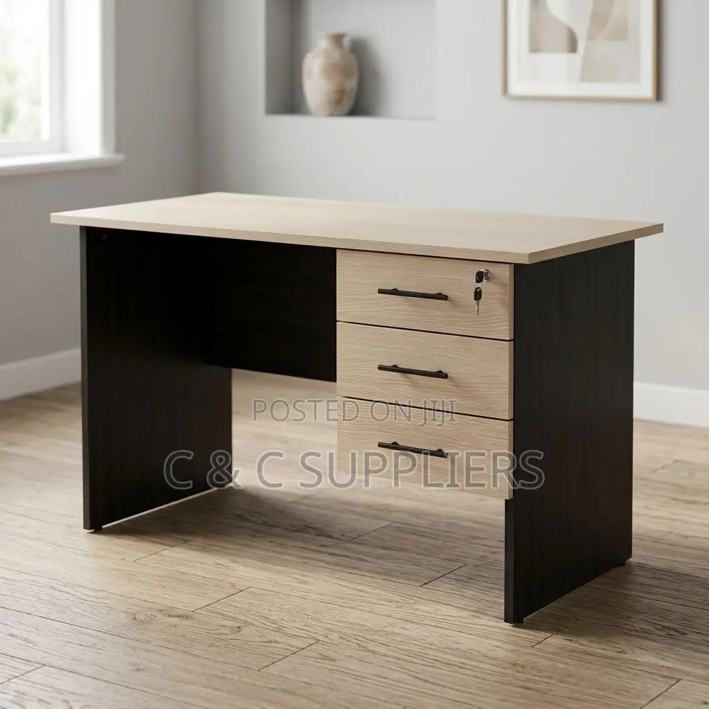Cherry Brown Clerical Study Desk