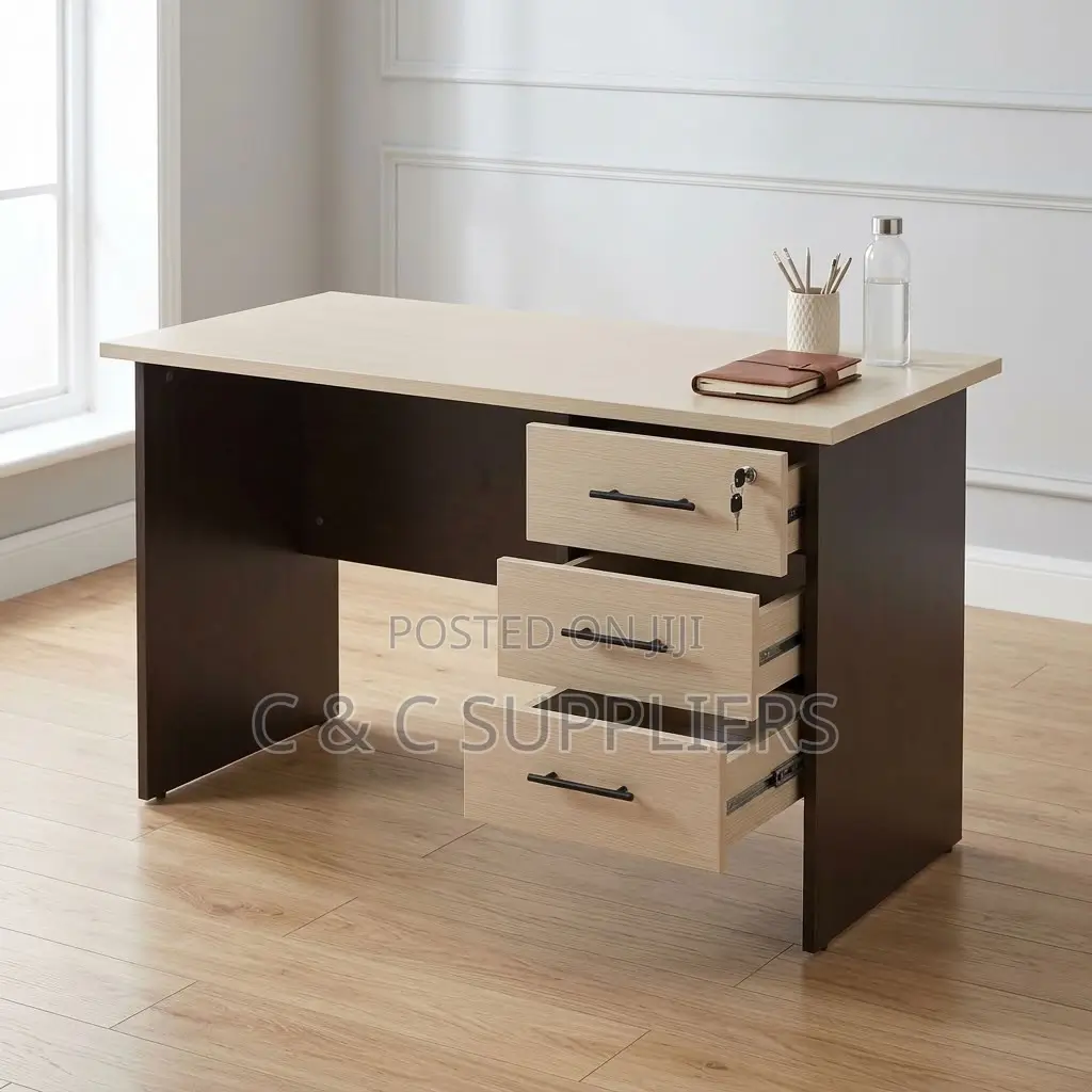 Cherry Brown Clerical Study Desk