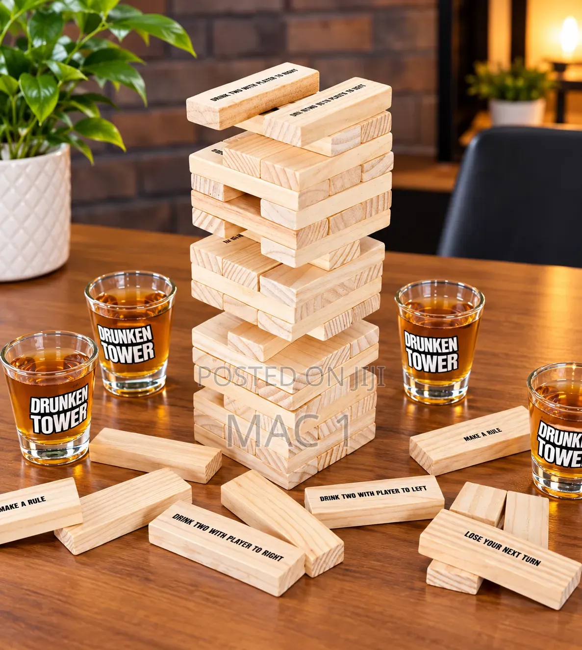 Drunken Tower Drinking Game – Fun Party Gam