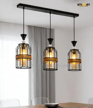 Modern 3-Light Kitchen Island Pendant