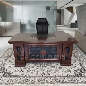 CEO Executive Table With Side Storage-1.8m