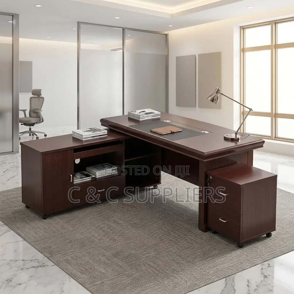 CEO Executive Table With Side Storage-1.8m