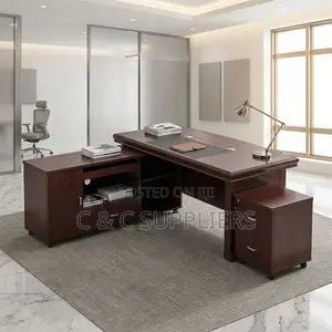 CEO Executive Table With Side Storage-1.8m