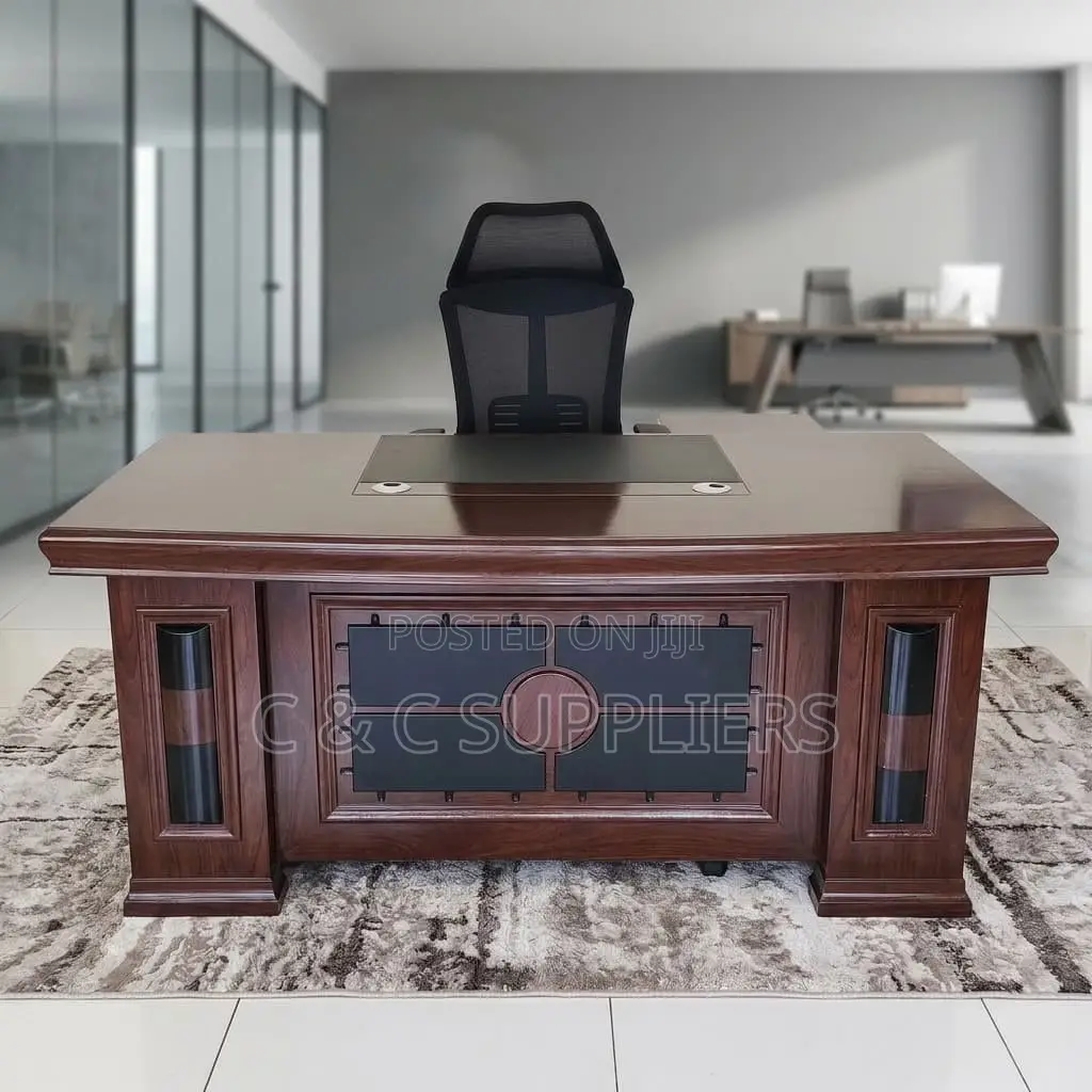 CEO Executive Table With Side Storage-1.8m