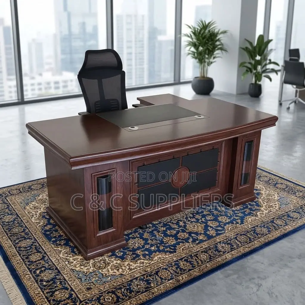 CEO Executive Table With Side Storage-1.8m