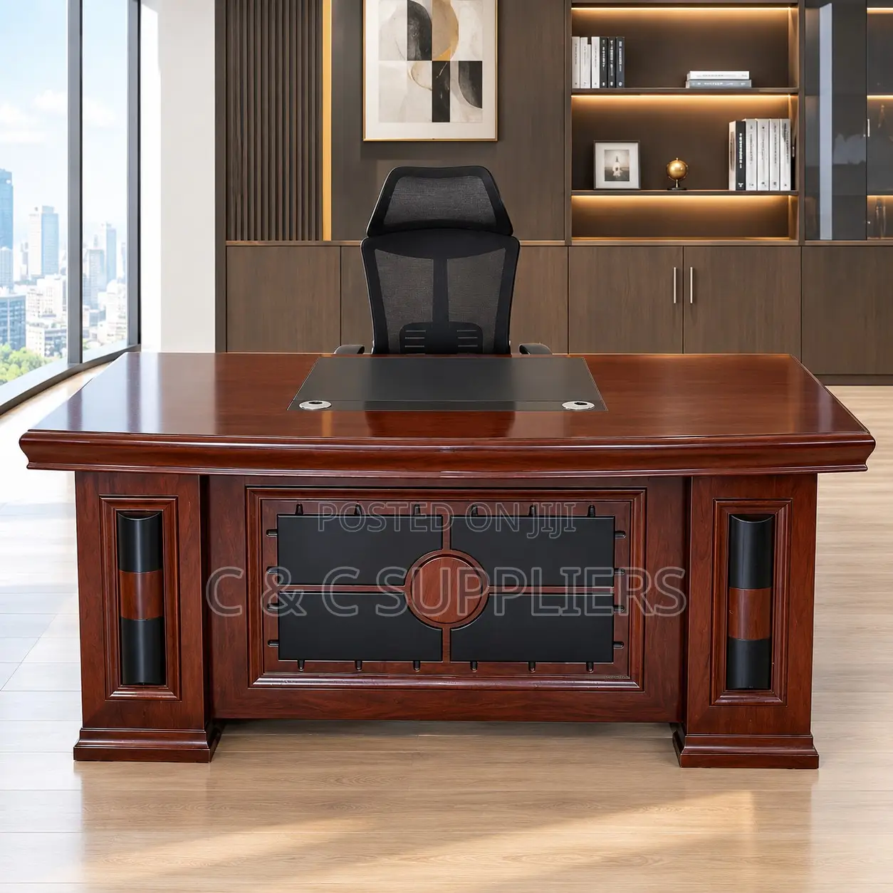 CEO Executive Table With Side Storage-1.8m