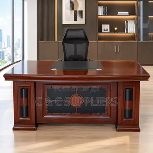 CEO Executive Table With Side Storage-1.8m