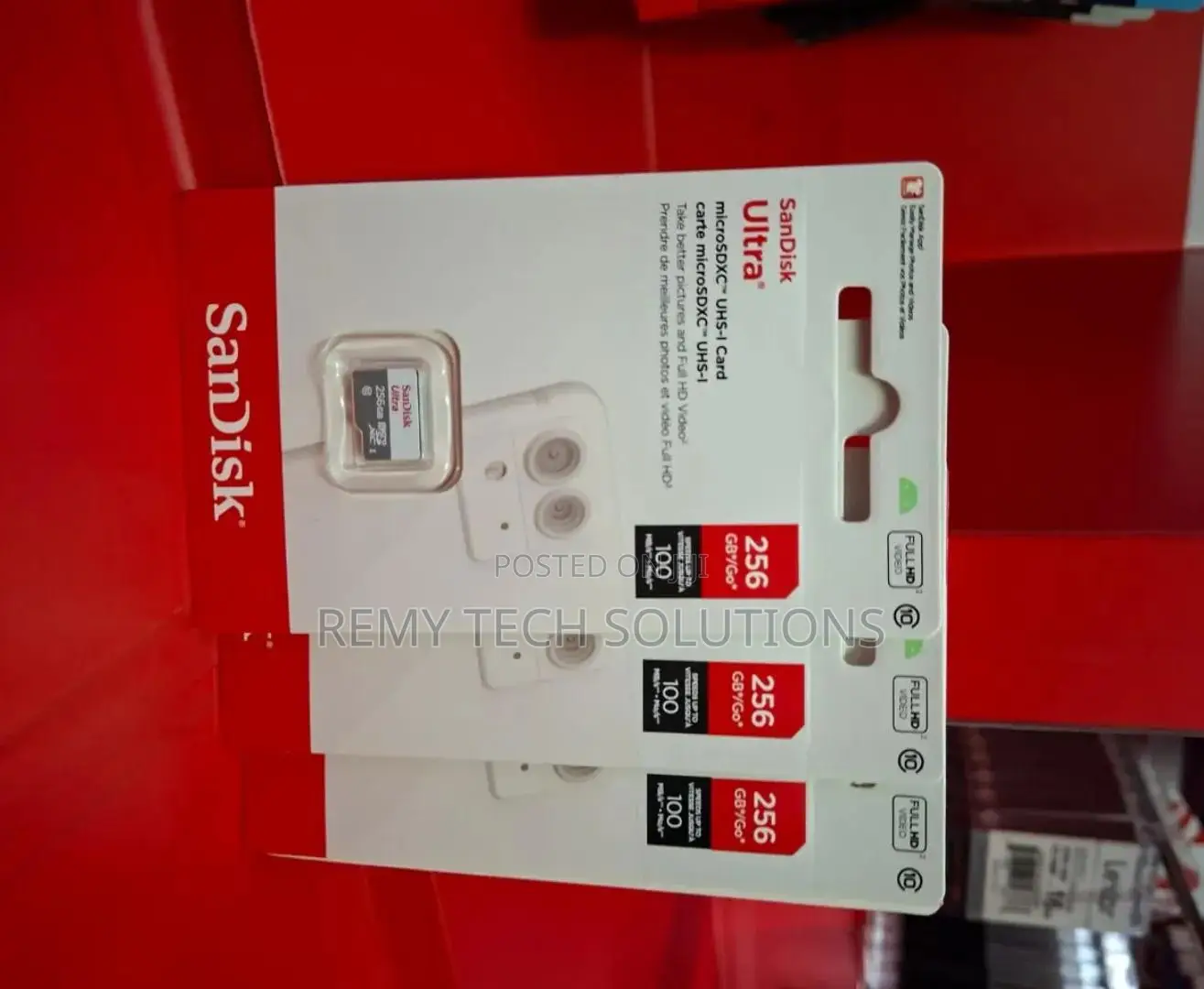 SanDisk Ultra 256GB microSDXC Memory Card