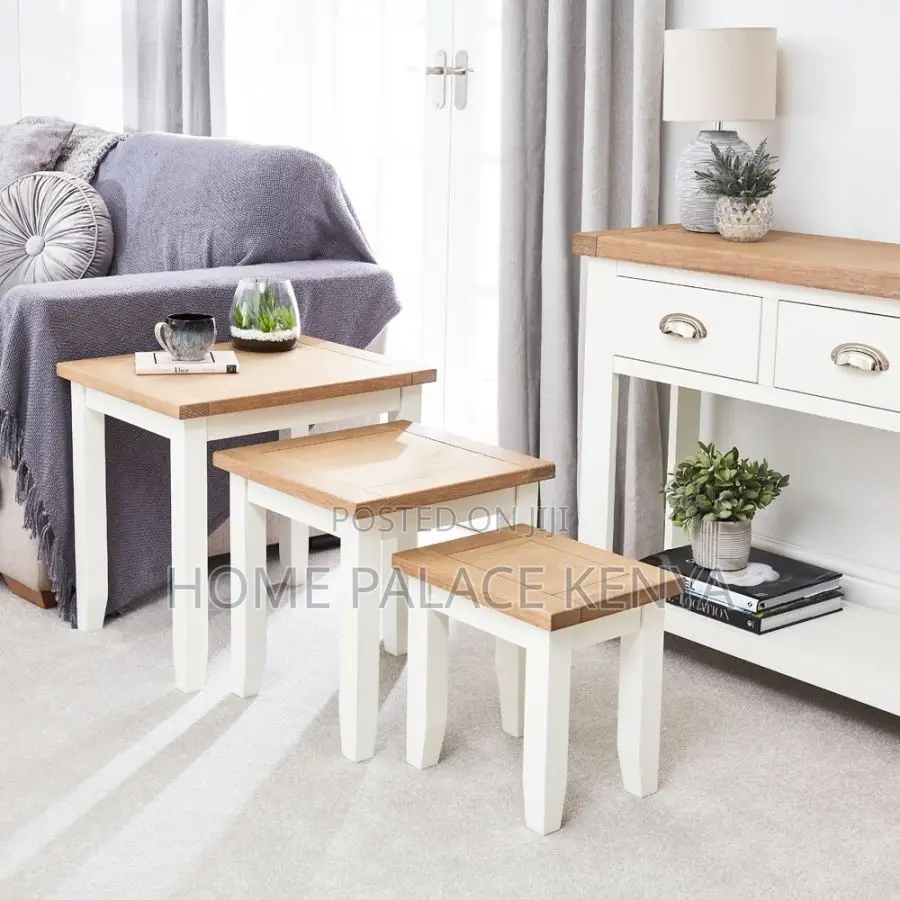 Coffee Table; High Quality Nesting Coffee Table Set for Stylish Home