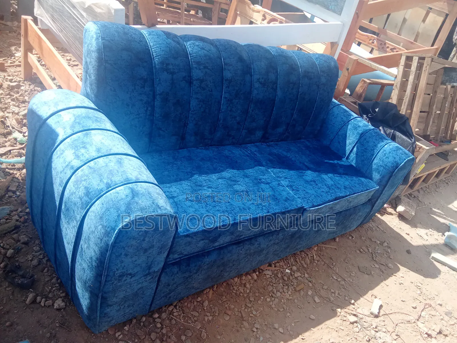 3 Seater Sofa With High Density Cushions