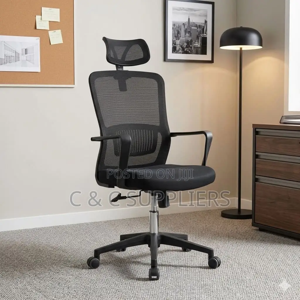 Ergonomic Swivel Staff Desk Chair